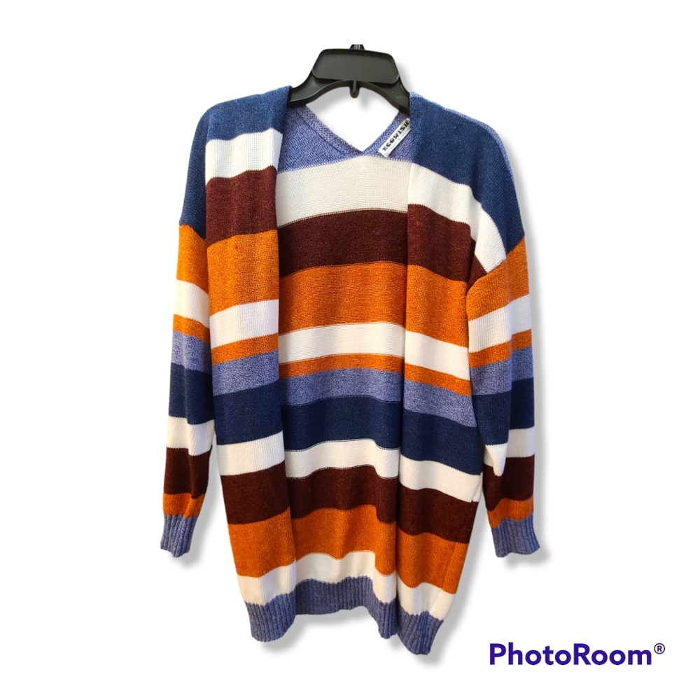 Striped Cardigan